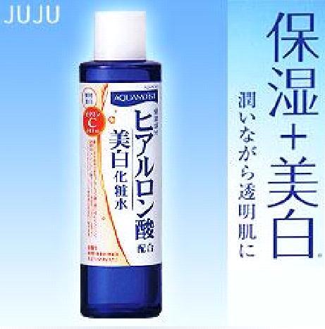 JUJU 高保湿玻尿酸+VC诱导体柔嫩美白化妆水