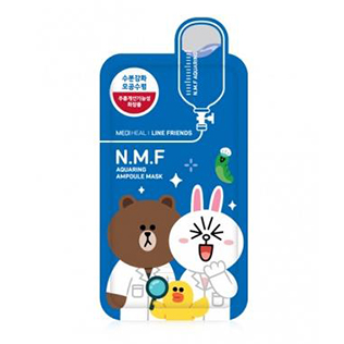 恋朋NMF水润保湿超萌动物面膜(布朗熊、可妮兔)1盒